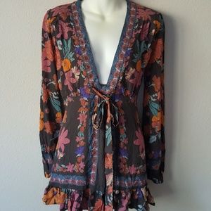 Free People Boho Floral Tunic